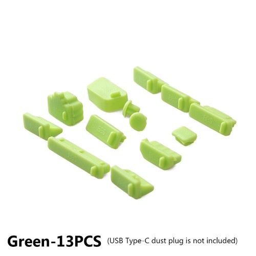 USB-Typ-C-Anschluss Staubdichte Abdeckung Stopper Laptop-Anti-Staub-Stecker - Photo 12/25