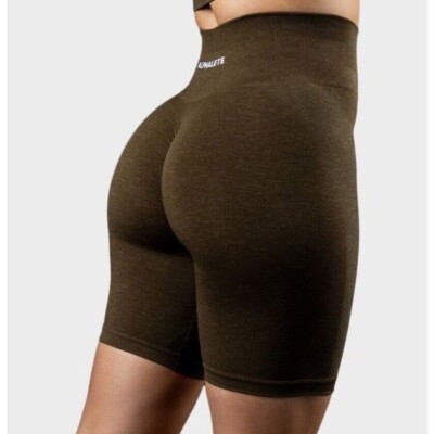Alphalete Amplify Canteen Biker Shorts 5  Size Small