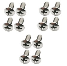 Honda CM400 - BZP Tank Badge Screws - (Pack of 12)