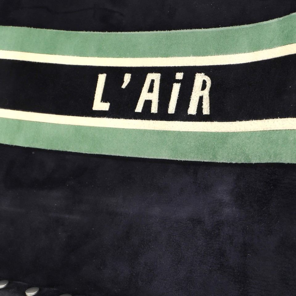 Christian Dior Book Tote Multicolor Studded Suede Large eBay