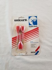 NIP Unicorn Sport Craft Brass BARREL Throwing Board Darts Red 3 SPORTCRAFT