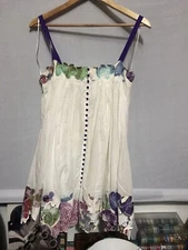 Catherine Malandrino - Beautiful Cotton Voile Embroidered Top