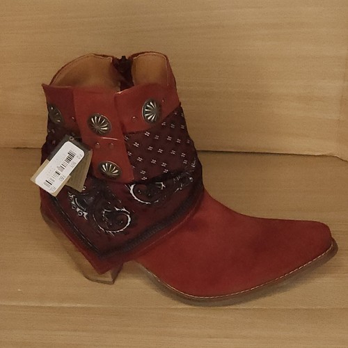 Dingo Bandida New Red Leather Western Boot 11