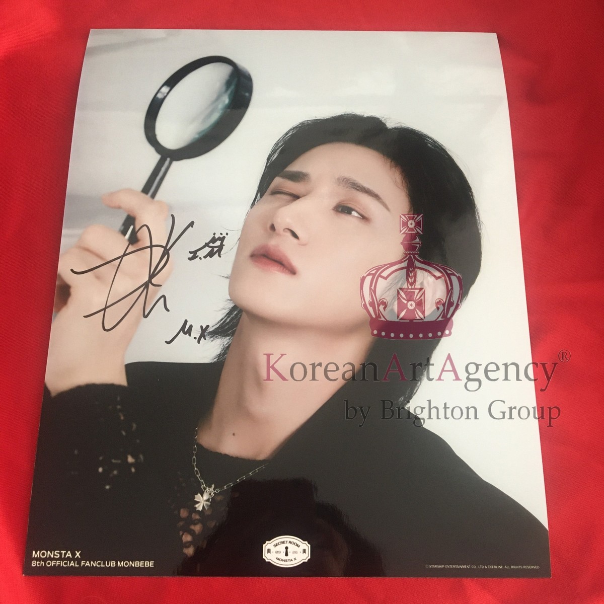 Monsta X IM 10inches Autograph | eBay
