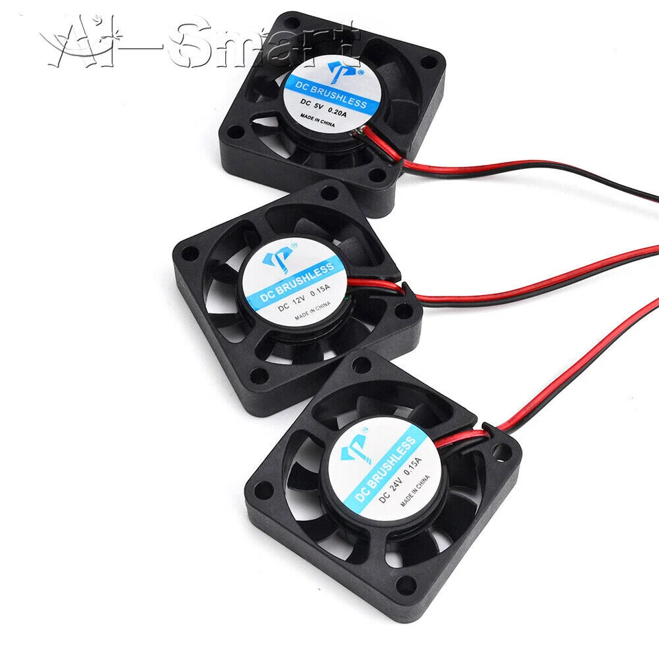 DC4010 40mm DC 5V/12V/24V 2Pin Silent Mini Cooler Cooling Fan for PC Computer - Image 3 of 4