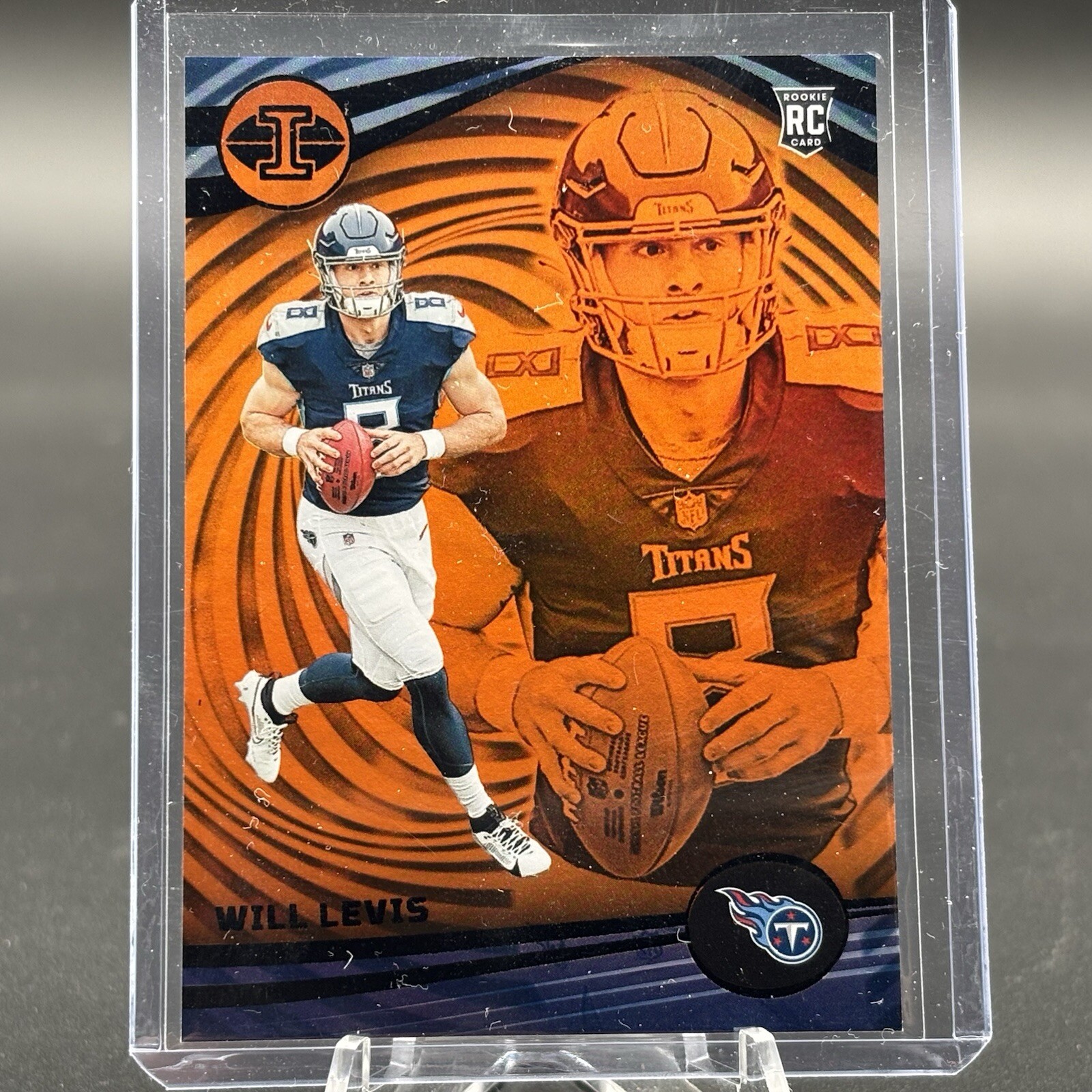 Will Levis RC Rookie 2023 Panini Illusions #95 ORANGE PARALLEL  TITANS