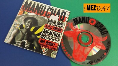 CD - MANU CHAO - Bongo Bongo - Je ne t'aime plus - Mentira - 2001 Virgin - PROMO