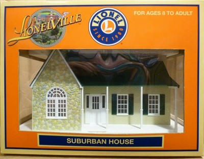 6 34112 Lionel Suburban Fieldstone House Ebay