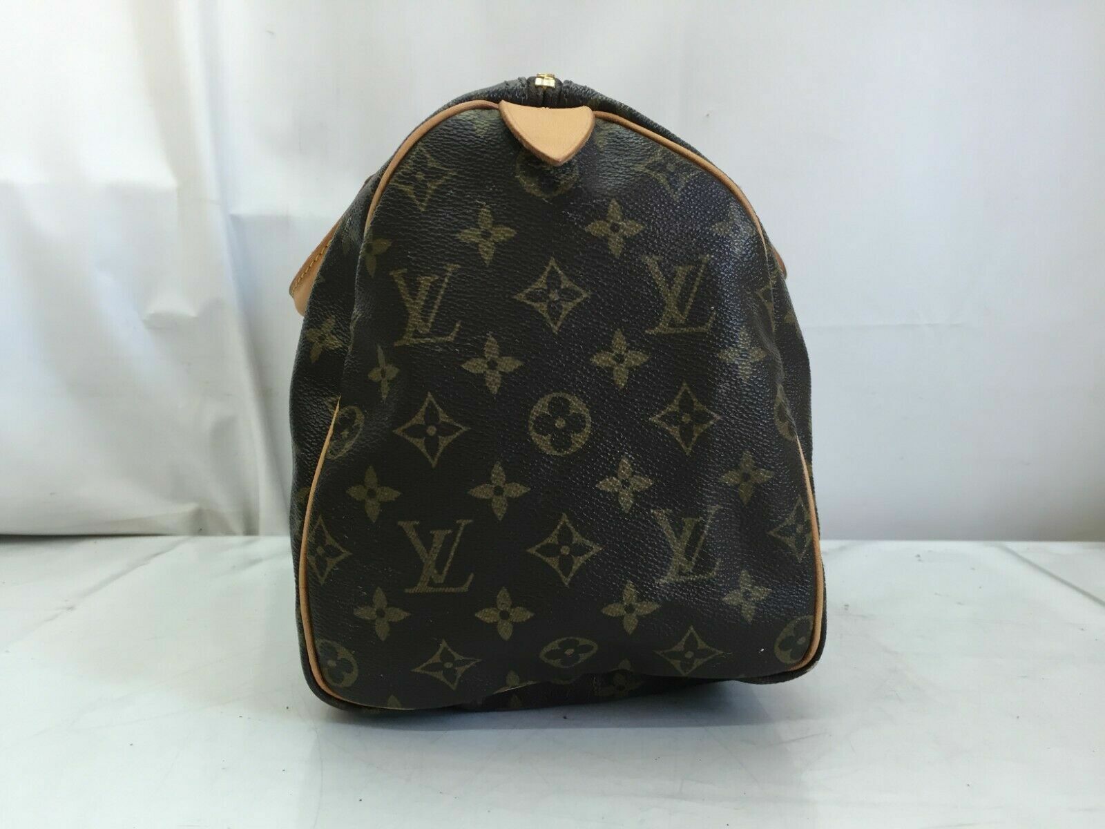 Auth Louis Vuitton Monogram Speedy 30 Hand Bag 9E140200g