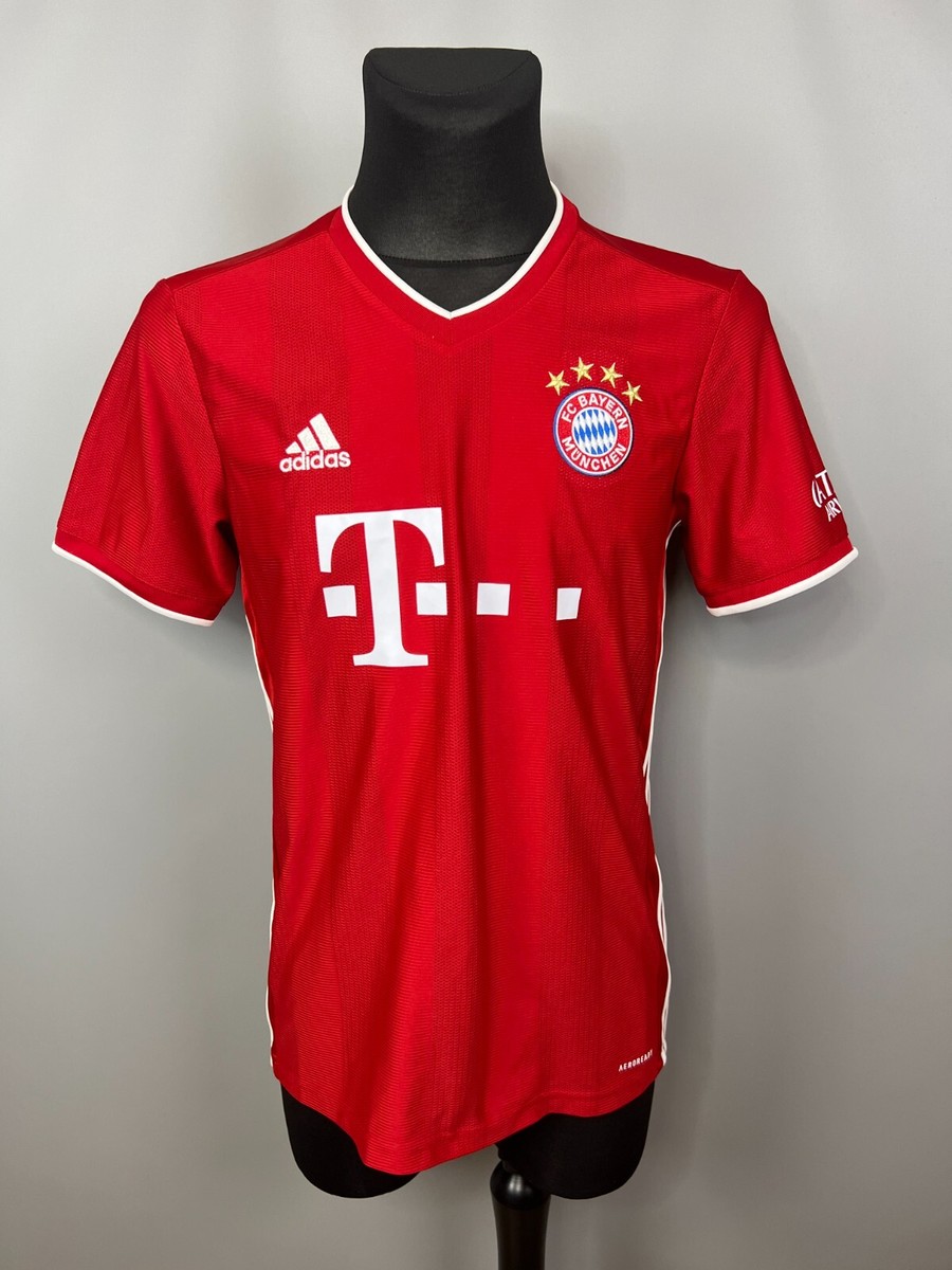 BAYERN MUNICH 2020 2021 HOME SHIRT FOOTBALL SOCCER MENS