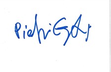 Piera Degli Esposti Autogramm signed 10x15 cm Karteikarte