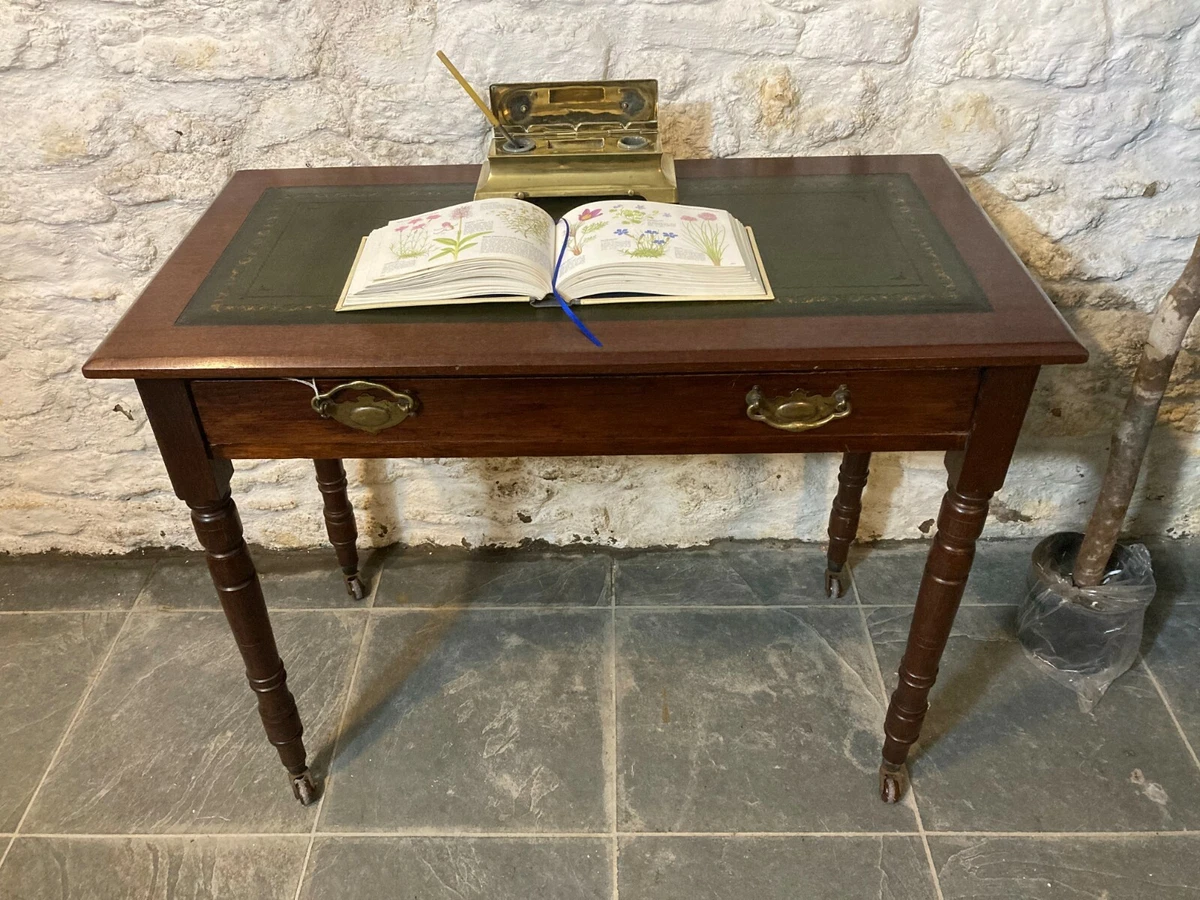 Antique table online top writing desk