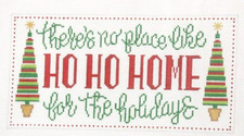 Alice Peterson Christmas Ho Ho Ho Home Handpainted Needlepoint Canvas 4184