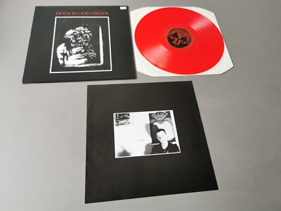 CURRENT 93 lim. clear red Vinyl LP Dogs Blood Order (1997 Durtro Records UK)