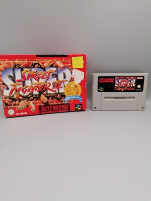 Super Street Fighter 2 II in OVP für Super Nintendo SNES PAL Spiel BLITZVERSAND