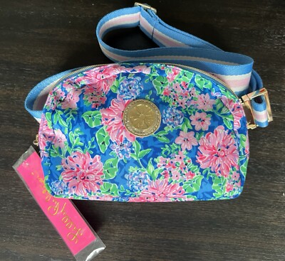 NWT LILLY PULTIZER 'Spring In Your Step' JEANIE BELT BAG Cross Body Waist Pack 