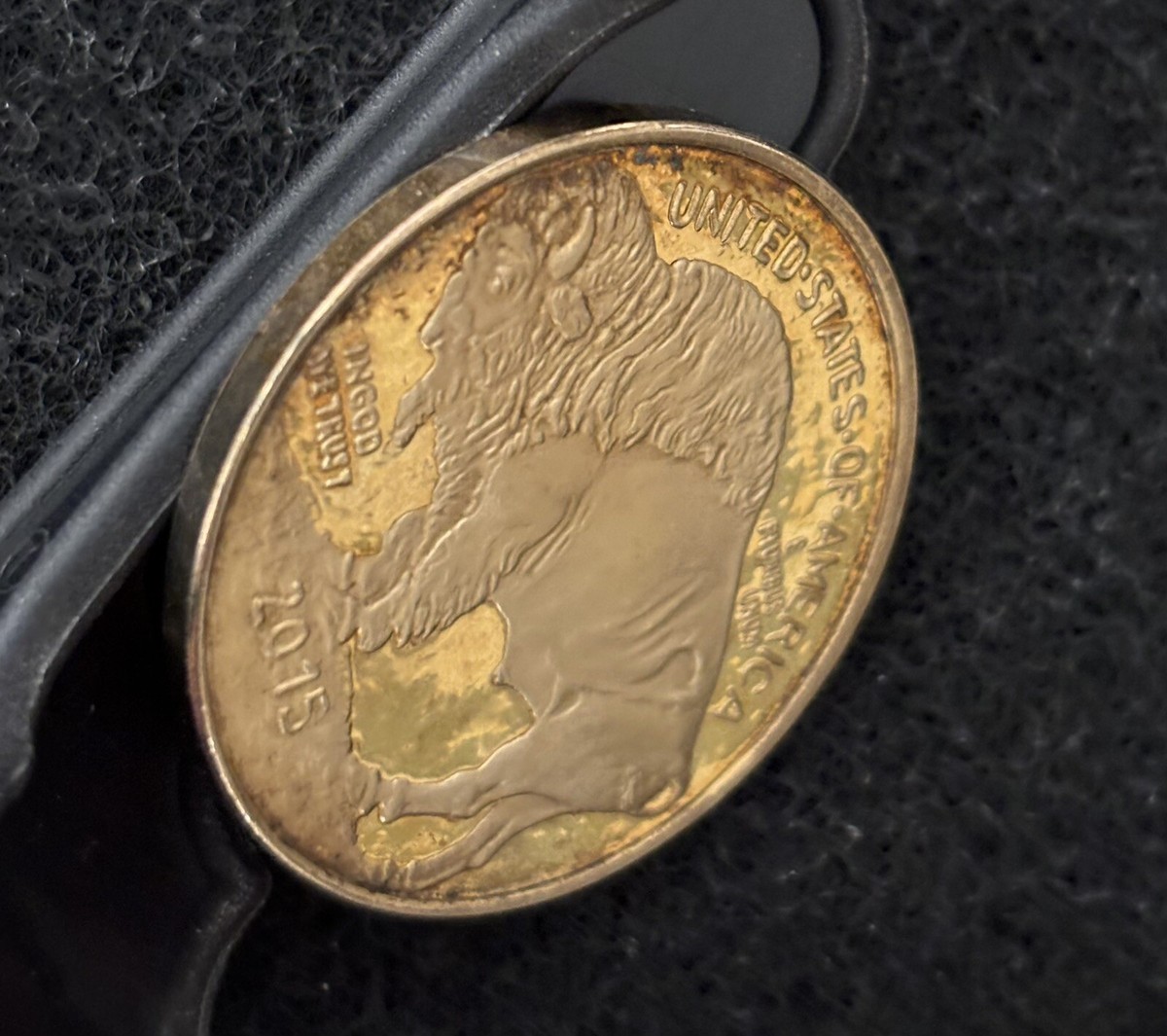 2015~INDIAN HEAD/BUFFALO~Gold Plated “Copy” coin ~USA Liberty | eBay