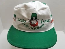 Vintage Irish Fest Milwaukee Wisconsin Painters Cap Hat St. Patrick's Day Unisex
