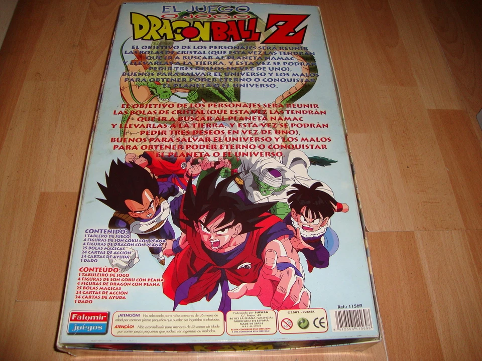 DRAGON BALL Z EL JUEGO DE MESA DEL PERSONAJE DE AKIRA TORIYAMA SON GOKU USADO - Imagen 2 de 2