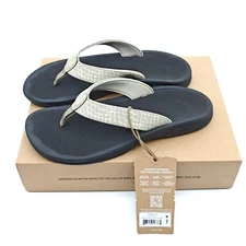 OLUKAI Ohana Pai 20499-21XQ Flip Flop Sandals Womens Size 7 Beach Quick Dry