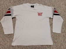 Polo Ralph Lauren Shirt Youth Medium White Long Sleeve Pullover Casual Preppy