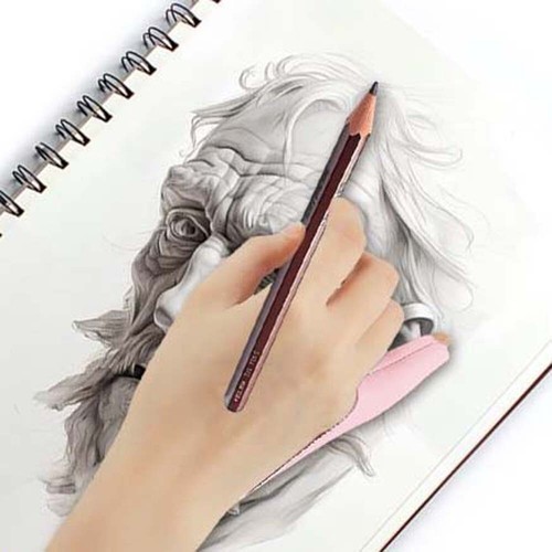 8Pcs Touchscreen Stylus PU Leather Finger Glove Painting Glove Artist - Photo 9/16