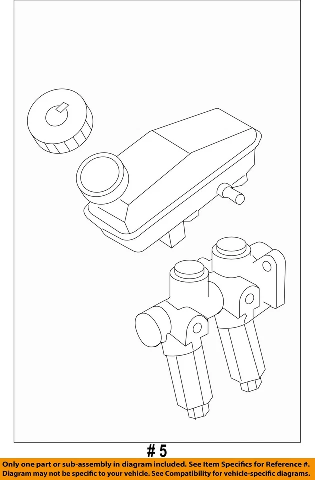 Cilindro maestro de freno usado se adapta a: Chevrolet Aveo MT 2009 sin ABS grado A Foto 4 de 4