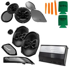 Infinity 6.5" & 6x9" Speakers + Arc Audio Moto720 Amp For 2014+ Harley