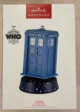 PRE HOL SALE! SAVE 40% HALLMARK 2023 DR WHO TARDIS TABLETOP 763795829538 NEW!