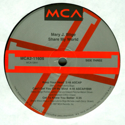 Mary J. Blige / Share My World 1997 MCA Records US Original