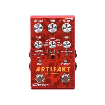 Source Audio Artifakt Lo-fi Elements Multi-effects Pedal