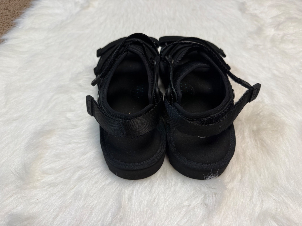 UGG Goldencoast Multistrap Suede Sandals Black 1153095 Mens Size 12 New No Box m55150135606_1.jpg?width=2560&  main image 3