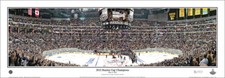 NHL Los Angeles Kings 2012 Stanley Cup Final Raise the Cup Panoramic Poster 4028