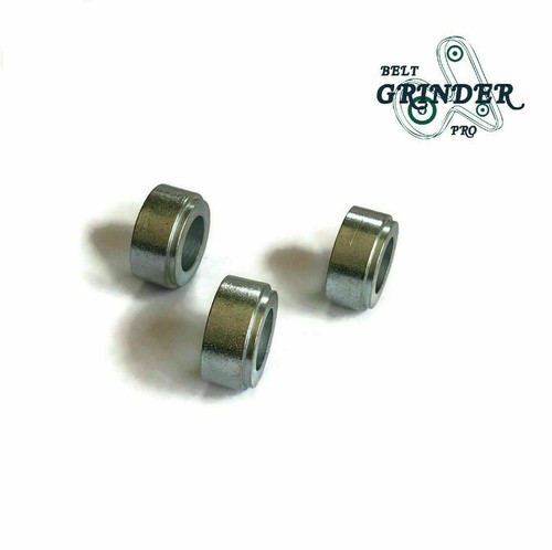 3 PCS Steel Spacer For Mounting Belt Grinder Wheels 1/2" Spacer Bore 3/8" Wide - Picture 2 of 3