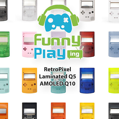 IPS RetroPixel Q5 Gehäuse by FunnyPlaying Shell GBC