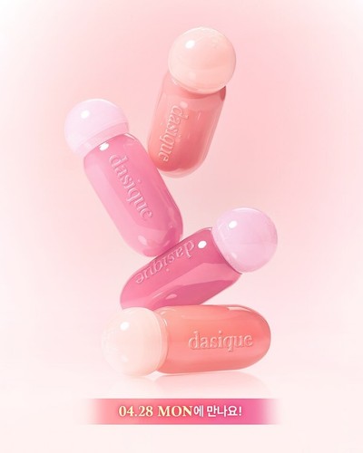 DASIQUE Juicy Dewy Glow Tint 4g 14colors 2025 NOWY K-Beauty - Zdjęcie 6 z 29