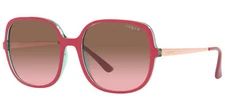 Vogue Women's Square Butterfly Sunglasses w/ Gradient Lens - VO5405S
