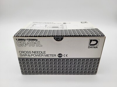 Daiwa CN-101L Cross Needle SWR & Power Meter 1.8-150 MHz