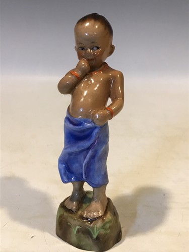 Royal Worcester F.G. Doughty Children Of The Nations Burmah 3068 - Picture 10 of 12
