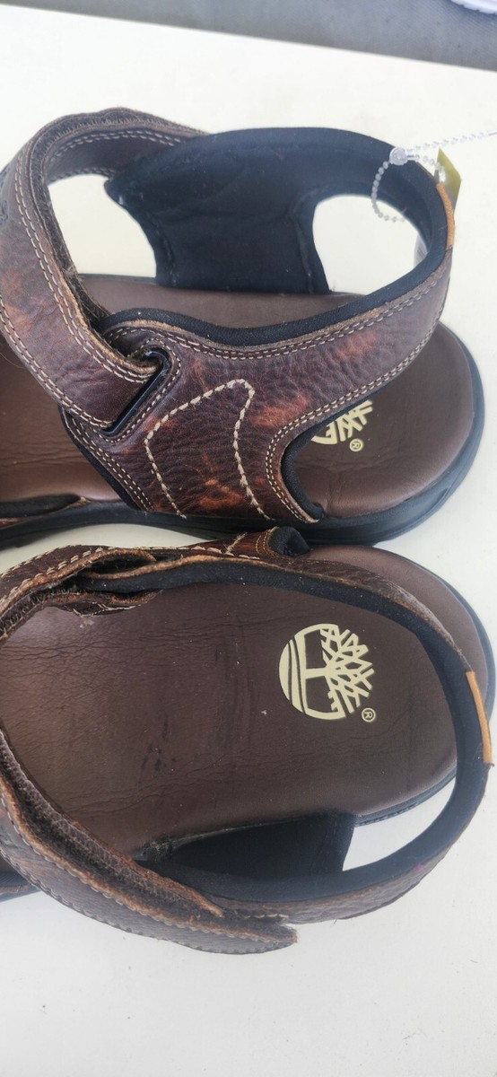 Timberland Trail Sandals Mens 12 M Brown Leather Strappy Rugged Hiking Vintage Timberland hiking sandals - Gem main image 3