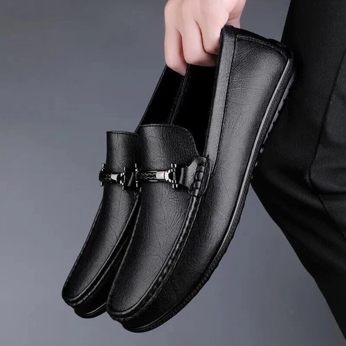 Mens Business Men Slip-on Shoes All-Match Shoes Loafers Handmade Driving Flats - Picture 20 of 32