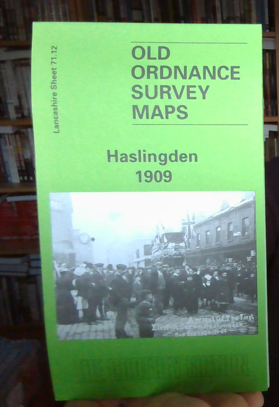 MAP OF Haslingden 1909 Lancashire Sheet 71.12 by Nick Burton NEW 9780850549300