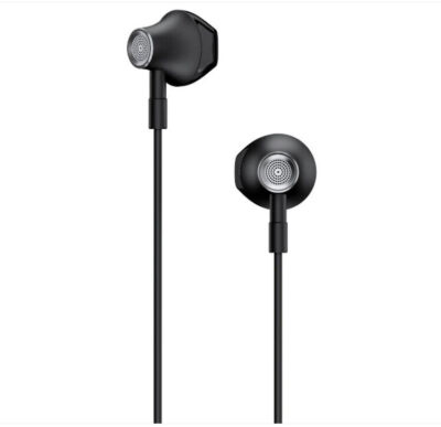 Lenovo HF140 Half In-Ear Earphone schwarz In-Ear Kopfhörer Musik wired Headset