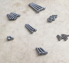 Callaham Vintage Reissue Slotted Screws Kit For Fender Relic USA Tele Stainless