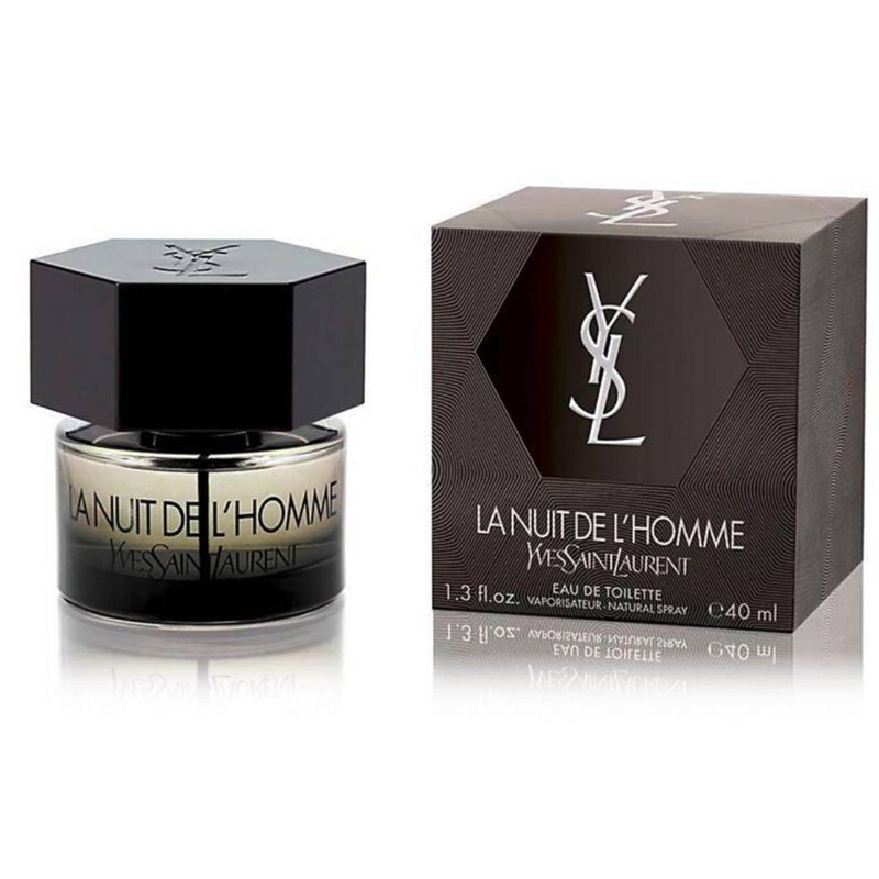 YVES SAINT LAURENT LA NUIT DE L'HOMME EAU DE TOILETTE 1.3 oz/ 40