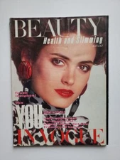 1983 UK Beauty In VOGUE mag Bonnie Berman Kirsten Allen Jaclyn Smith Lise Brand