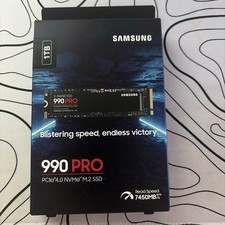 Samsung SSD 990 PRO 1TB PCIe 4.0 M.2 2280 7450MB/s NVMe