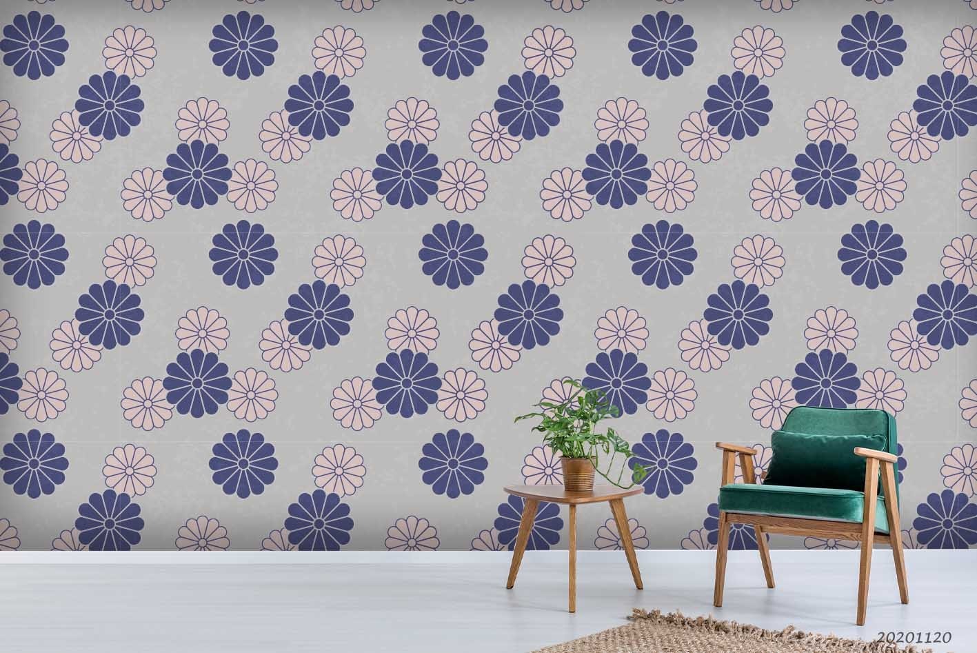3D Japanese Style Abstract Pattern Wall Murals Wallpaper Murals Wall Sticker 3