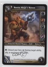 2009 World of Warcraft TCG: Blood of Gladiators Battle Mage's Baton #172