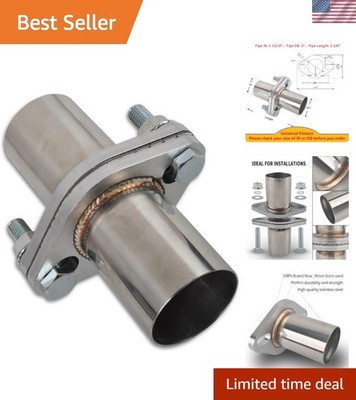 Quick Fix Exhaust Flange Bolt Kit with Gasket & Hardware - Durable Performance